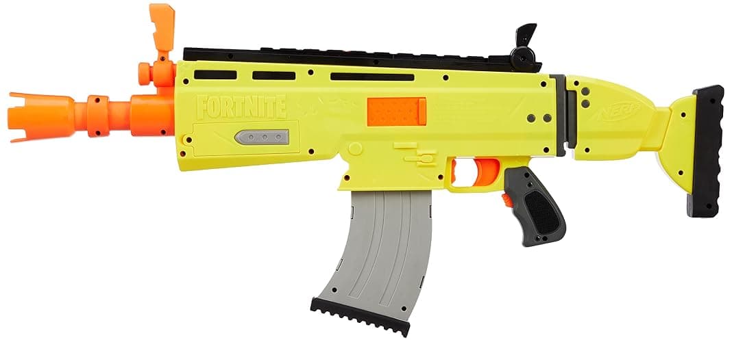 Fortnite AR-L Nerf Elite Dart Blaster - Motorized Toy Blaster, 20 Official Nerf Fortnite Elite Darts, Flip Up Sights - for Youth, Teens, Adults thumbnail 3