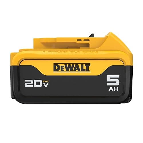 DEWALT 20V MAX Lithium-Ion Battery 2-Pack and Charger, 5.0 Ah, Battery Starter Kit (DCB205-2c) thumbnail 5