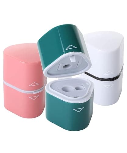 Mr. Pen- Pencil Sharpener for Colored Pencils, 3 Pack, 3 Hole, Pencil Sharpener Manual, Art, Jumbo, Artist - Image 1