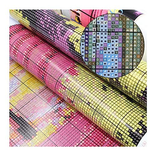 Funcrostitch Counted Cross Stitch Kits for Beginners,14ct Unprinted Pattern Embroidery Kit Dmc Cotton Threads Needleworks for Adults-Magic Castle 13.4"X16.5" thumbnail 5
