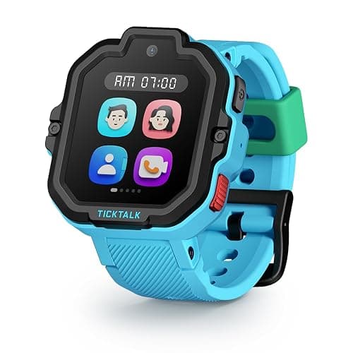 TickTalk 5 Kids Smart Watch with GPS Tracker, Voice & Video Calling, Texts, SOS & Parental Controls | Safe 4G LTE Smartwatch with Free Music, Reminders & School Mode for Boys & Girls Ages 3-12 - Image 1