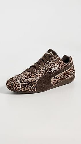 PUMA Womens Speedcat Wild Lace Up Sneakers Shoes Casual - Brown thumbnail 2