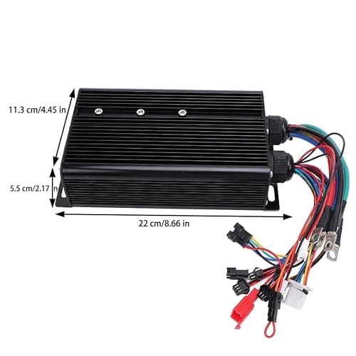 Electric Controller, 72V 80A 5000W Aluminium Alloy Electric Scooter Speed Motor Controller thumbnail 4