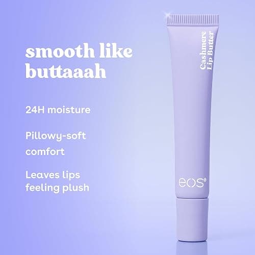 eos Lip Butter- Vanilla Cashmere, Peptide Lip Treatment, 0.35 oz thumbnail 3