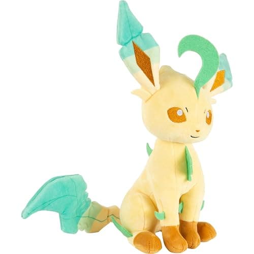 Pokemon Leafeon Plush - 8-Inch Soft Plush with Authentic Details thumbnail 3