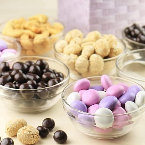 Lartique Mini 3.5 Inch Glass Bowls - Perfect for Prep, Dips, Nuts, or Candy - Set of 12 thumbnail 7