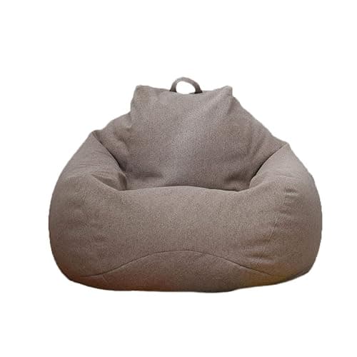 Recliner Gaming Bean Bag Sofa (No Filler) - 90cm x 110cm, Water Resistant Indoor Outdoor BeanBag Chair, Living Room Gamer Bean Bags - Image 1