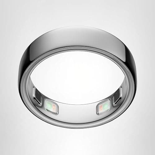 Oura Ring 5 - Silver - Size 6 - World’s Smallest Smart Ring - Sleep, Activity, Women’s Health, AI Advisor, 1 Week of Battery Life, Size Before You Buy, Android & iOS Compatible thumbnail 10