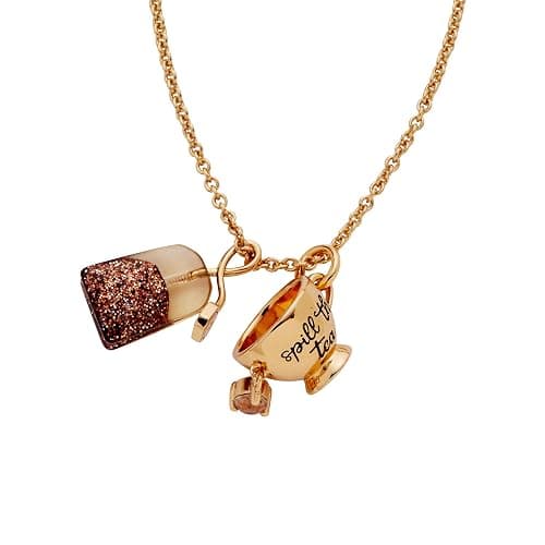 Alex and Ani 'Spill the Tea' Cup Charm Pendant Necklaces thumbnail 2