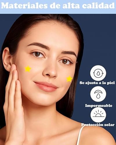 Starface Pimple Patches, Star Face, 64 Hydrocolloid Star Patches, Yellow and Blue, Ideal for Children's Room Decoration and DIY Activities thumbnail 5
