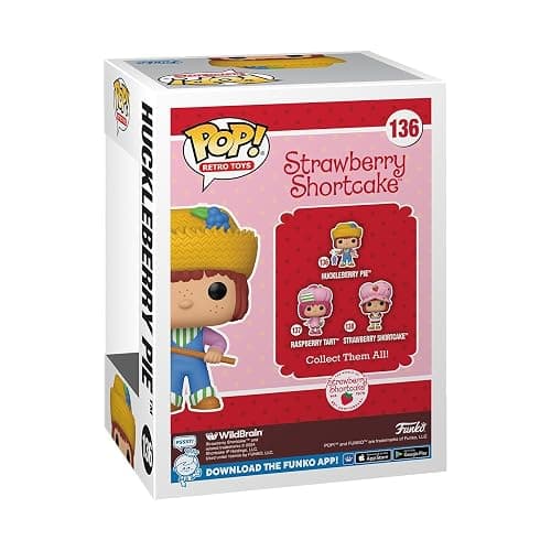 Funko POP! Retro Toys: Strawberry Shortcake - Huckleberry Pie - Collectable Vinyl Figure - Gift Idea - Official Merchandise - for Kids & Adults - TV Fans - Model Figure for Collectors thumbnail 3