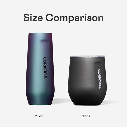 Corkcicle Stemless Flute - Chill Drinks for 9 Hours - Summer Drinkware Gift - 7 oz - Dragonfly thumbnail 7
