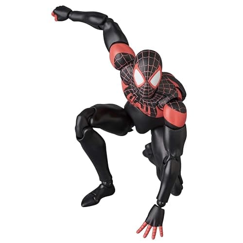 MEDICOM TOY MAFEX No. 276 MAFEX SPIDER-MAN Miles Morales Spider-Man Morales COMIC RENEWAL Ver., Total Height: Approx. 6.3 inches (160 mm), Non-scale, Painted Action Figure thumbnail 8