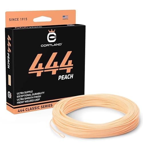 CORTLAND 444 Fly Fishing Line with Front Welded Loop - 90 FT Durable Easy Casting Ultra Supple High Floating Classic Series Fly Rod Line for Freshwater - Image 1