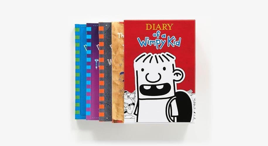 Diary of a Wimpy Kid Box of Books 12-14 Plus The Wimpy Kid Do-It-Yourself Book: Hardcover Gift Set thumbnail 4