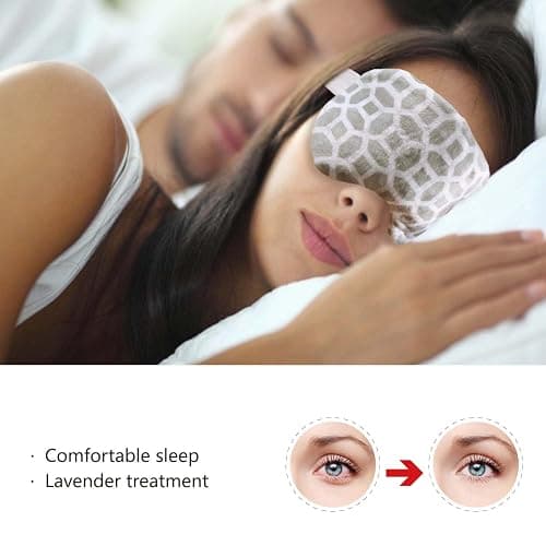 2 in 1 Heated/Ice Eye Mask Moist Heat Eye Mask Lavender & Flaxseed Sinus Pillow Microwavable for Dry Eye,Styes,Sinus Pain,Headache,Migraine,Puffy or Swollen Eyes Irritated and Inflamed Eyelid Bumps thumbnail 4