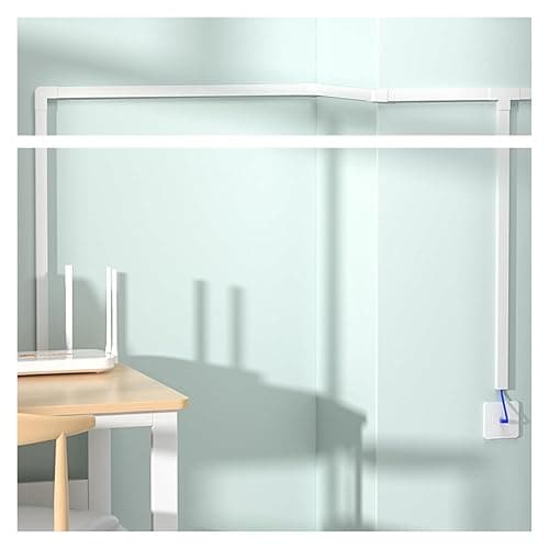 Cable Trunking,PVC Square Cable Trunking, Hide Wires Self Adhesive Cable Tidy, Cable Management for Home Office, 1M(Grey,30x15mm) thumbnail 4
