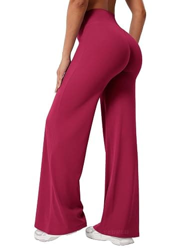 YEOREO Ease Workout Leggings Womens No Front Seam Straight Leggings 29"/ 31.5"/ 33"/ 35" High Waist Buttery Eddiy Yoga Pants thumbnail 2