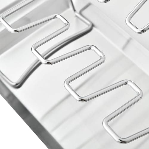 RTT Chicken Leg Rack for Grill with Drip Tray - Easy to Use 12 Slots Chicken Wing Rack - Premium Stainless Steel Chicken Drumstick Rack for Smoker - Chicken Drumstick Holder for Grill Accessories thumbnail 6