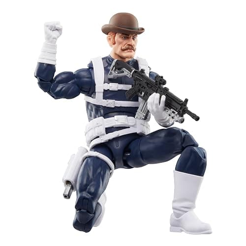 Marvel Legends Series S.H.I.E.L.D. Nick Fury Jr., Sharon Carter, and Dum Dum Dugan Action Figures thumbnail 9