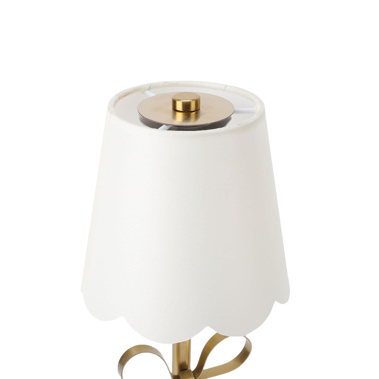 Rechargeable Cordless Table Lamp with Touch Switch Color Changing, Metal Base Bedside Lamp with Fabric Shade for Bedroom Dining Room Decorative Lighting thumbnail 4