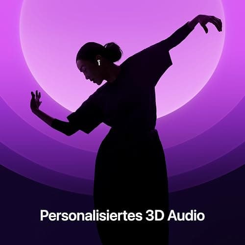Apple AirPods 4 Kabellose Kopfhörer, Bluetooth Kopfhörer, Personalisiertes 3D Audio, Schutz vor Schweiß und Wasser, USB-C Ladecase, H2 Chip, bis zu 24 Std. Wiedergabe thumbnail 4