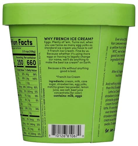 Van Leeuwen Strawberry Matcha Latte Ice Cream, 14 FZ thumbnail 4
