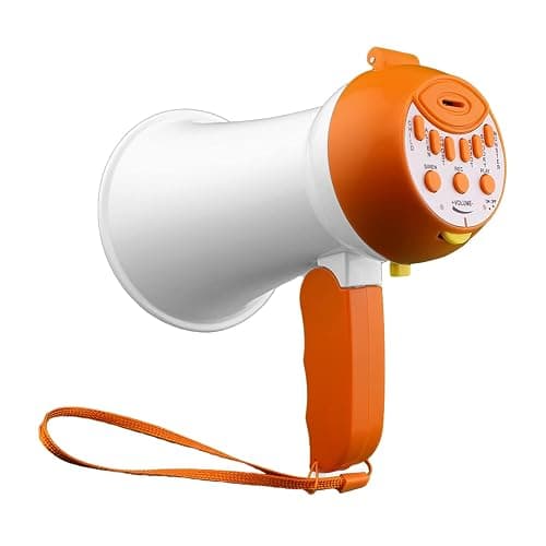 Megaphone for Kids - Cool Voice Changer Toy for Kids - Record & Play and Siren - Ideal Gift for Boys & Girls Ages 5-6-7-8+ Years old - Voice Changing Device - Cool Outdoor Toys Gift Ideas for Kid - Image 1