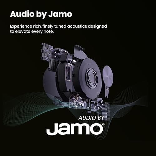 MorningBlues Record R1 Vinyl-Style Bluetooth Speaker, 2.1 Stereo Hi-Fi, Album Art Animation with Dynamic Mood Lyrics, Wi-Fi & Bluetooth, Home Audio & Décor thumbnail 3