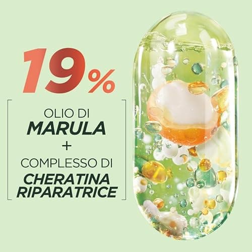 Garnier Fructis, Trattamento con Risciacquo, Per Tutti i Capelli Danneggiati, Riparazione Profonda, Per Capelli Più Forti, Con Olio di Marula e Cheratina, Keratin Filler, Ripara&Rinforza, 200 ml thumbnail 6