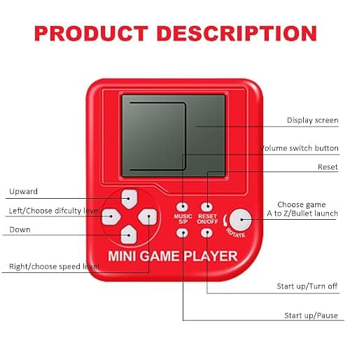 SSRMX 24Pcs Video Game Party Favors Video Game Keychain Gamer Party Favors Video Game Party Supplies Arcade Mini Gaming Keychain for Boys and Girls thumbnail 3