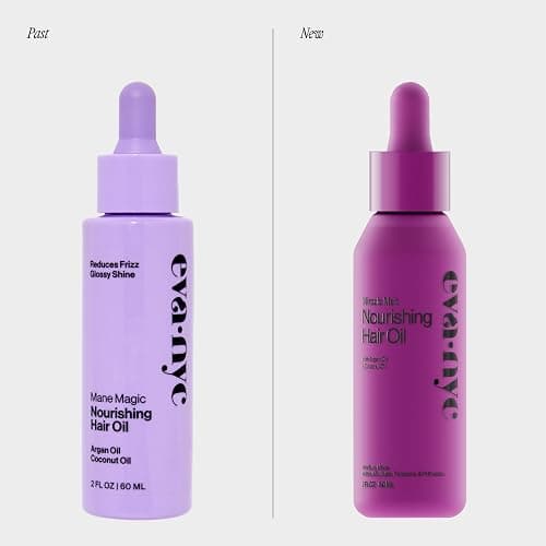 Eva NYC Quick Absorbing Hair & Body Oil - Coconut + Argan Oil - Lightweight Formula No Residue - Anti-Frizz for Smooth Shiny Hair - Dermatologist Tested Safe - Warm Vanilla Scent - Travel Size 2 fl oz thumbnail 3