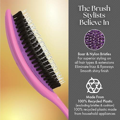 Olivia Garden OG Brush Styler, To Smooth and add Shine, All hair Types, removable cushion for easy cleaning, scalp hugging for scalp massage, gentle, for women, men, and children thumbnail 3