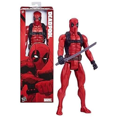 Marvel Deadpool 12-Inch Action Figure with Accessory, Super Hero Toys for Fans Ages 14 and Up thumbnail 3