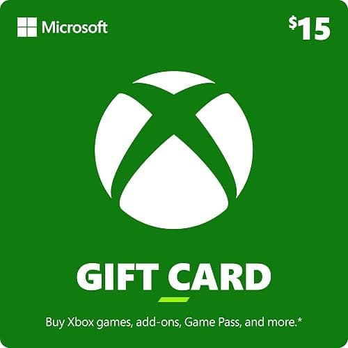 $15 Xbox Gift Card [Digital Code] - Image 1