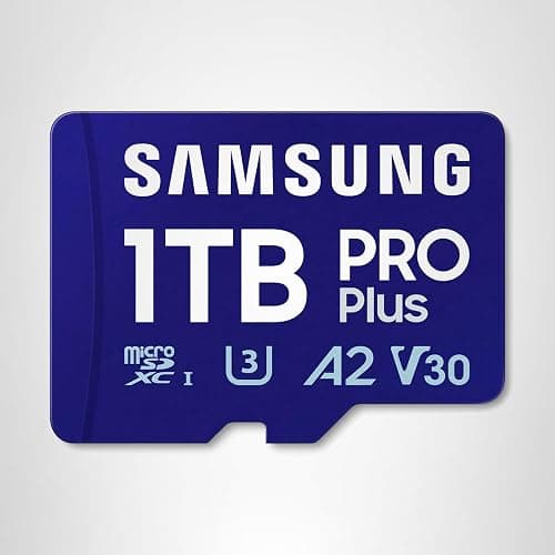 Samsung PRO Plus microSD Memory Card + Adapter, 1TB MicroSDXC, Up to 180 MB/s, Full HD & 4K UHD, UHS-I, C10, U3, V30, A2 for Android Phones, Tablets, GoPRO, DJI Drone, MB-MD1T0SA/AM, 2024 thumbnail 8