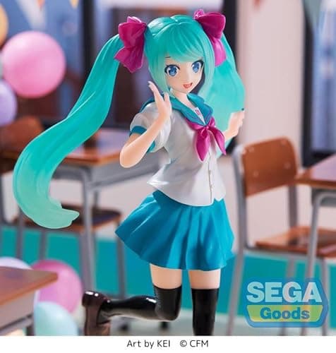 SEGA GOODS Hatsune Miku - 16ème Anniversaire Vers. KEI - Figurine Luminasta 18cm thumbnail 7