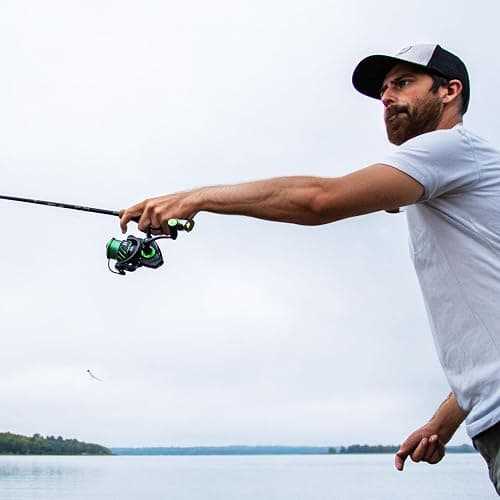 Piscifun Viper X Spinning Reels, Carbon Fiber 33LBs Max Drag, 10+1 Shielded BB, Saltwater Freshwater Spinning Fishing Reel, 5.2:1/6.2:1, 500, 1000, 2000, 3000, 4000, 5000 Series thumbnail 6