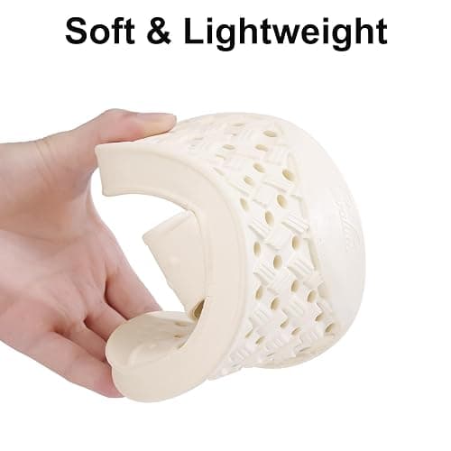 shevalues Shower Shoes for Women with Arch Support Quick Drying Pool Slides Lightweight Beach Sandals with Drain Holes - 8-9 Women/6.5-7.5 Men - Beige thumbnail 5