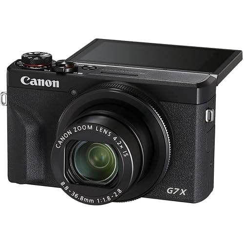 Canon PowerShot G7 X Mark III Digital Camera | 20.1MP 1-Inch Sensor, 4.2X Optical Zoom, 4K UHD Video, Wi-Fi & Bluetooth | Vlogging & Travel Camera with Bag and 64GB Card thumbnail 6