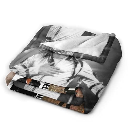 Soft Flannel Throw Blanket 50'' x 60'' for Couch Bed Sofa, Lightweight and Cozy, Thoughtful Gift - Image 1