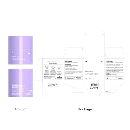 caraseoul Gentle Grinding Burro Struccante - Detergente Viso Coreana, BHA Acido Salicilico & Bakuchiol, Struccante Waterproof, Vasetto Twist-Up, Vegano, Delicato su Occhi e Pelli Sensibili (50ml) thumbnail 9