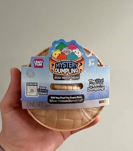 CRAZY FUN Original Viral Mystery Dumpling, Silver Ribbon Edition | The product is new, sealed and unopened - Image 1