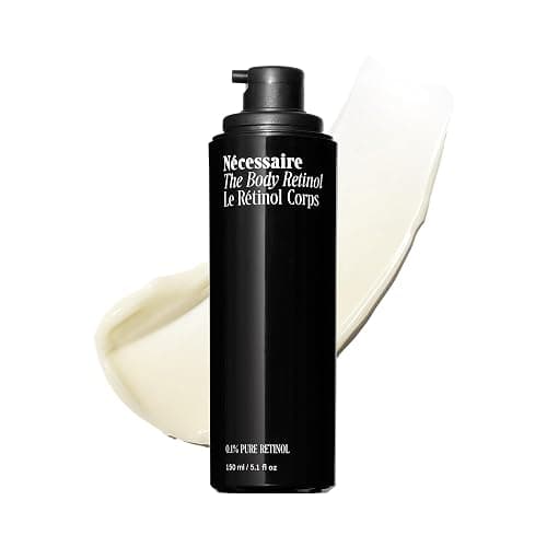 Nécessaire The Body Retinol - Firming Repair Serum + Retinol Body Lotion For Women & Men. Wrinkle + Line Prevention. 0.1% Pure + 10% AHA Crepey Skin Treatment. 5.1 oz - Image 1