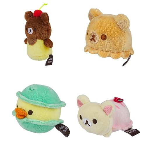 San-X Original Rilakkuma Macaroon Box Plush - 4 pcs thumbnail 4