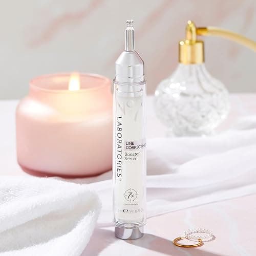 No7 Laboratories Line Correcting Booster Serum - Potent Collagen Peptide Serum for Fine Lines and Wrinkles - Moisturizing Formula for All Aging Skin Types (15 ml) thumbnail 3