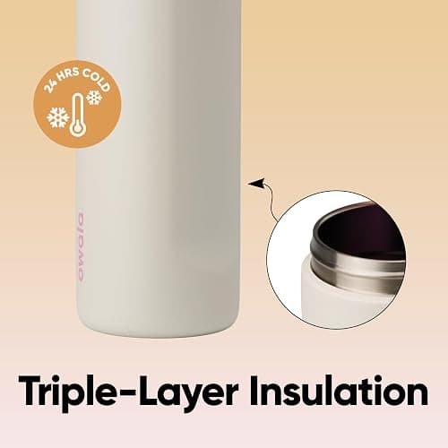 Owala FreeSip Stainless Steel Water Bottle 32 oz Daybreak thumbnail 6