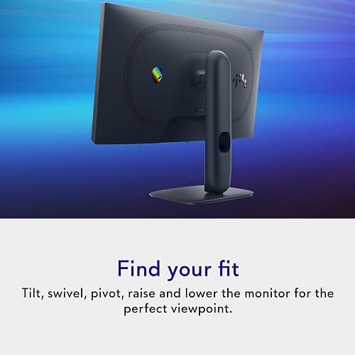 Alienware 24 Gaming Monitor AW2525HM, FHD IPS Panel, 320Hz, 0.5ms, G-SYNC | FreeSync Premium, 400 Nit Brightness, 1000:1 Contrast, 99% sRGB, Anti-Glare, USB Hub, Height Tilt Swivel, VESA 100x100 thumbnail 9