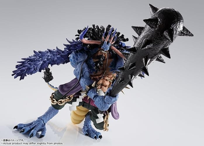 TAMASHII NATIONS - One Piece - Kaido King of The Beasts (Man-Beast Form) S.H.Figuarts Action Figure thumbnail 8