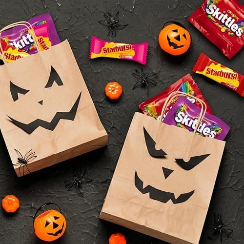 Skittles, Starburst Fun Size Chewy Candy Assorted Variety, Individually Wrapped, 32.28 Ounces, Bulk Bag thumbnail 6